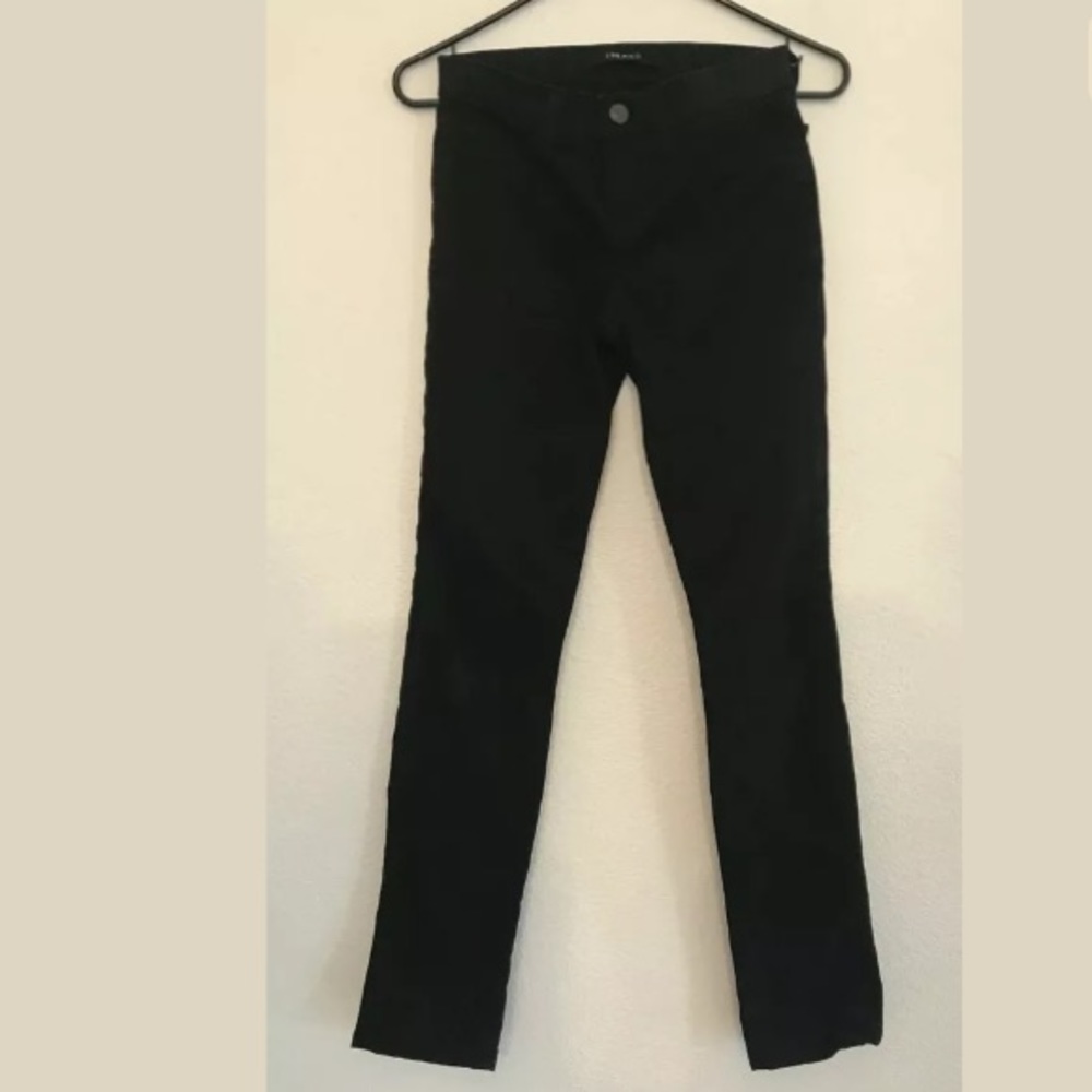 J Brand Black Skinny Leg Jeans Denim Size 24